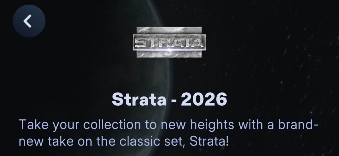 TOPPS STAR WARS CARD TRADER STRATA 2026 W3 SR/R/UC 115 CARD SET (NO WB, NO EVENT