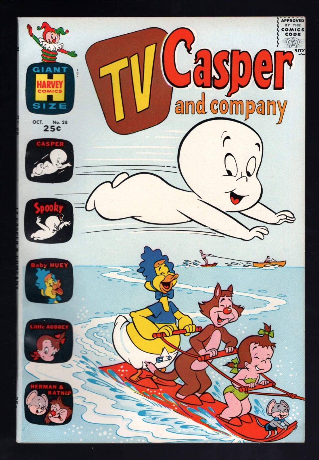 TV Casper and Company #28 NM- 1970 Square Bound 68-pg Giant Harvey File-White TV Casper and Company #28 NM- 1970 Square Bound 68-pg Giant Harvey File-White