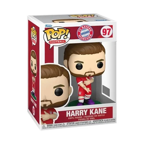 Funko POP Harry Kane Bayern Munich FC Football Soccer Figure 97 + Protector Funko POP Harry Kane Bayern Munich FC Football Soccer Figure 97 + Protector