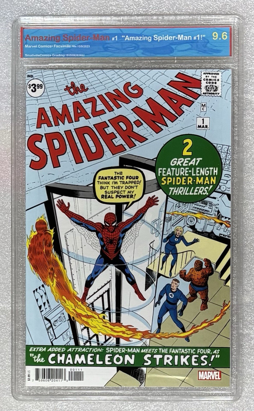 Amazing Spider-Man Facsimile #1 SVG 9.6 π Amazing Spider-Man Facsimile #1 SVG 9.6 π