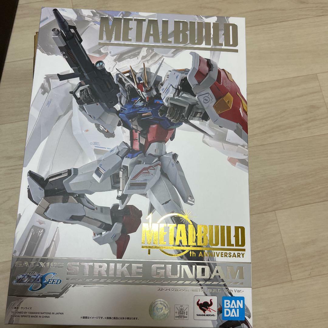 Bandai Metal Build strike gundam metal build 10th ver. Mobile Suit Gundam SEED