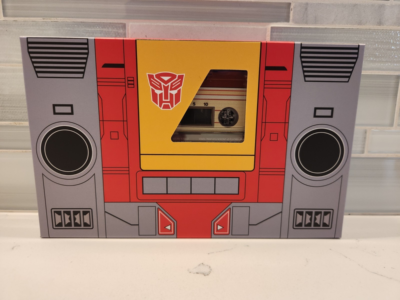RPM x Yesterdays Transformers Blaster Ramhorn Cassette Pins SDCC 2026 Exclusive