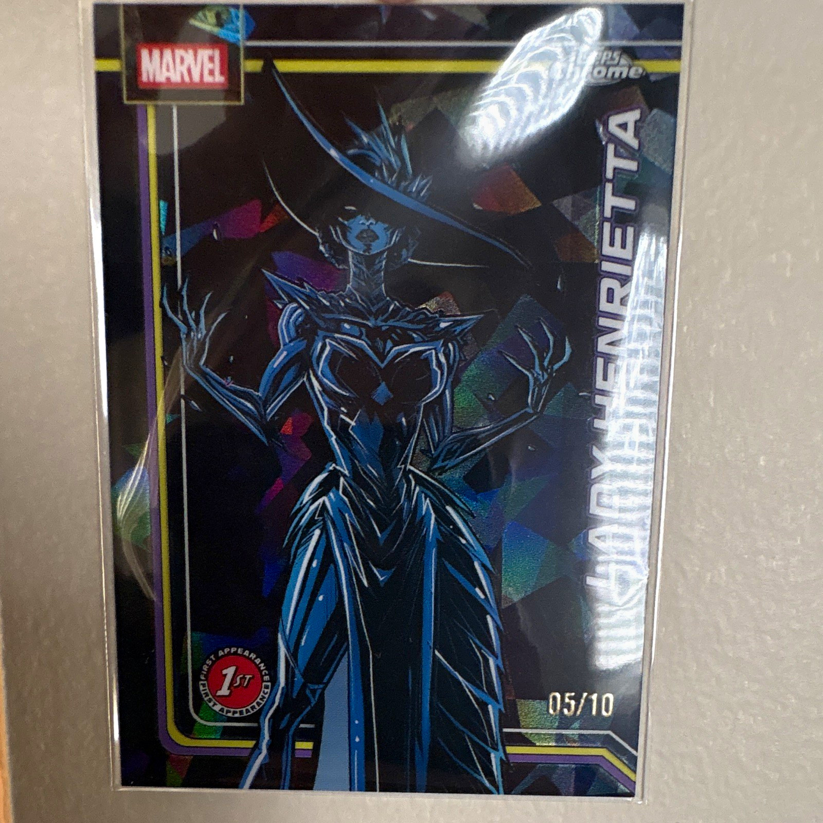 2026 Topps Chrome Marvel Lady Henrietta #130 Black Sapphire /10 05/10 1st App