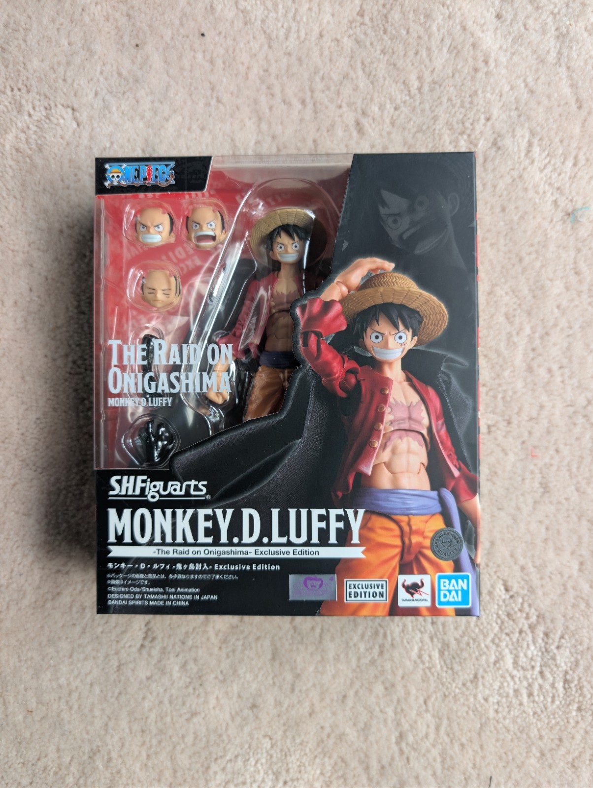 S.H.Figuarts NYCC 2026 Monkey D. Luffy The Raid On Onigashima EXCLUSIVE EDITION S.H.Figuarts NYCC 2026 Monkey D. Luffy The Raid On Onigashima EXCLUSIVE EDITION