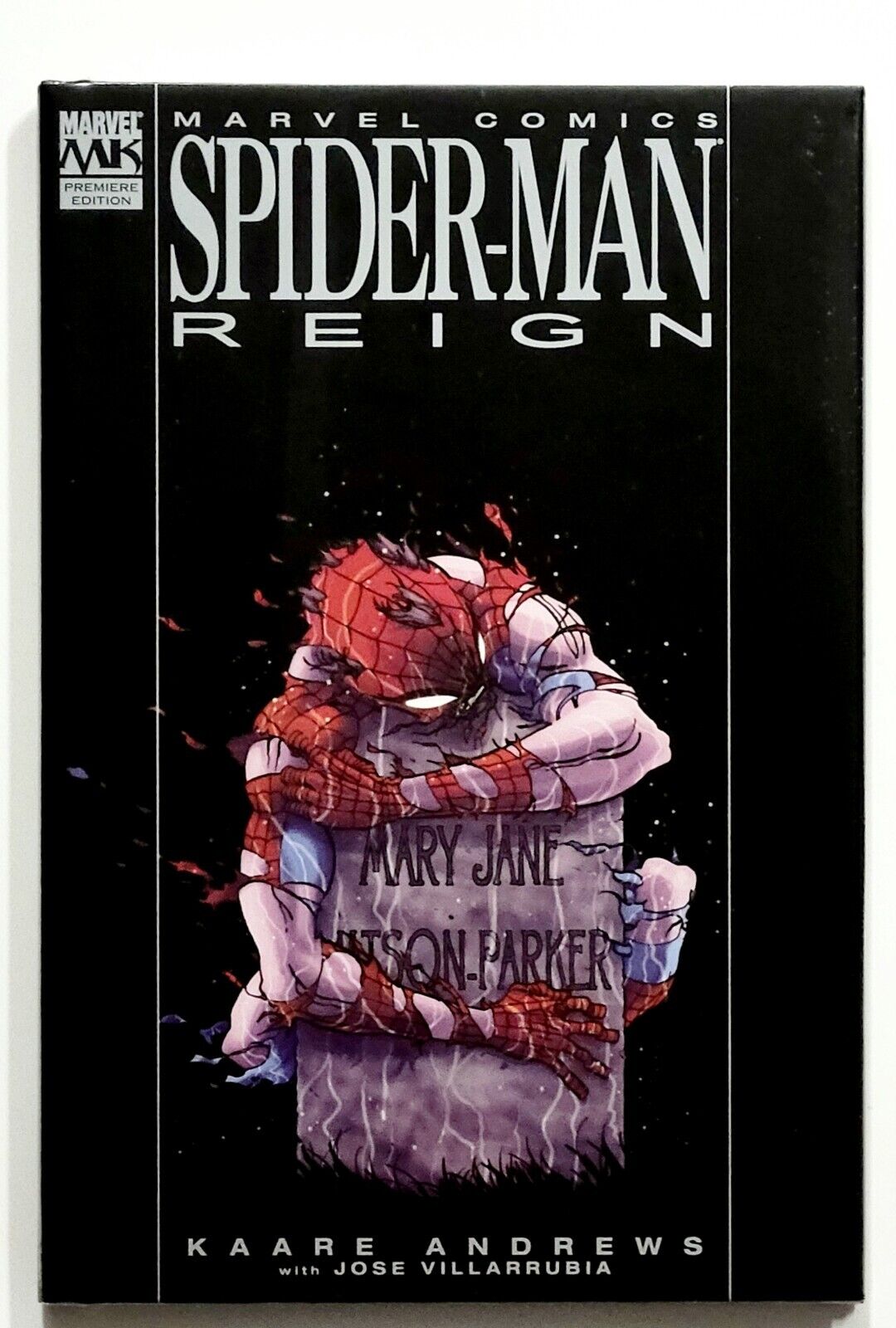 Spider-Man Reign Premiere Edition Hardcover Kaare Andrews MK 1st Print 2007 NEW
