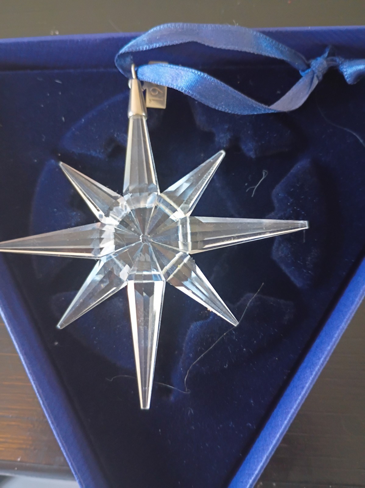 1995 SWAROVSKI Annual HOLIDAY CHRISTMAS ORNAMENT Crystal Star 1995 SWAROVSKI Annual HOLIDAY CHRISTMAS ORNAMENT Crystal Star