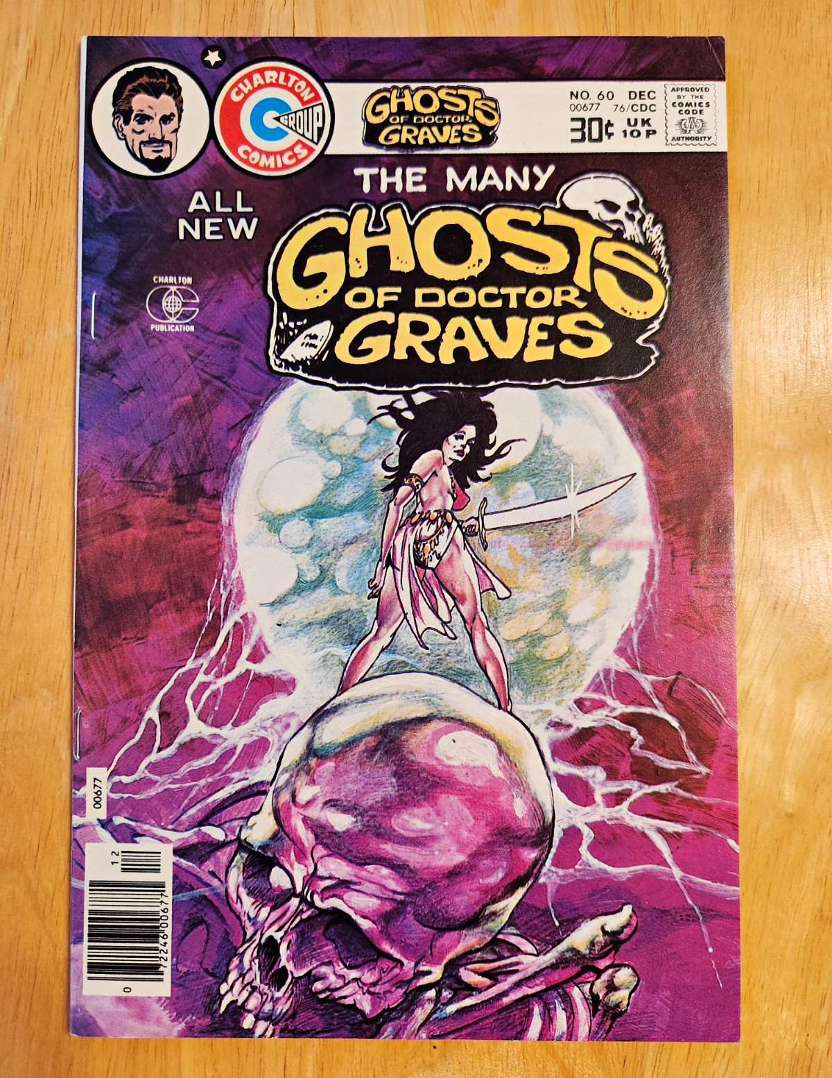 Charlton Comics The Many Ghosts of Doctor Graves #60 Higher grade Charlton Comics The Many Ghosts of Doctor Graves #60 Higher grade
