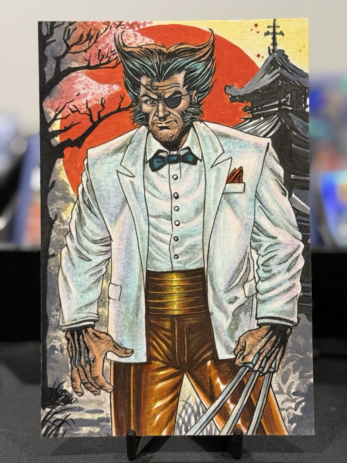 Topps 2026 Marvel Vault Wolverine Original Sketch Box Topper Auto 1/1 sketchRare Topps 2026 Marvel Vault Wolverine Original Sketch Box Topper Auto 1/1 sketchRare