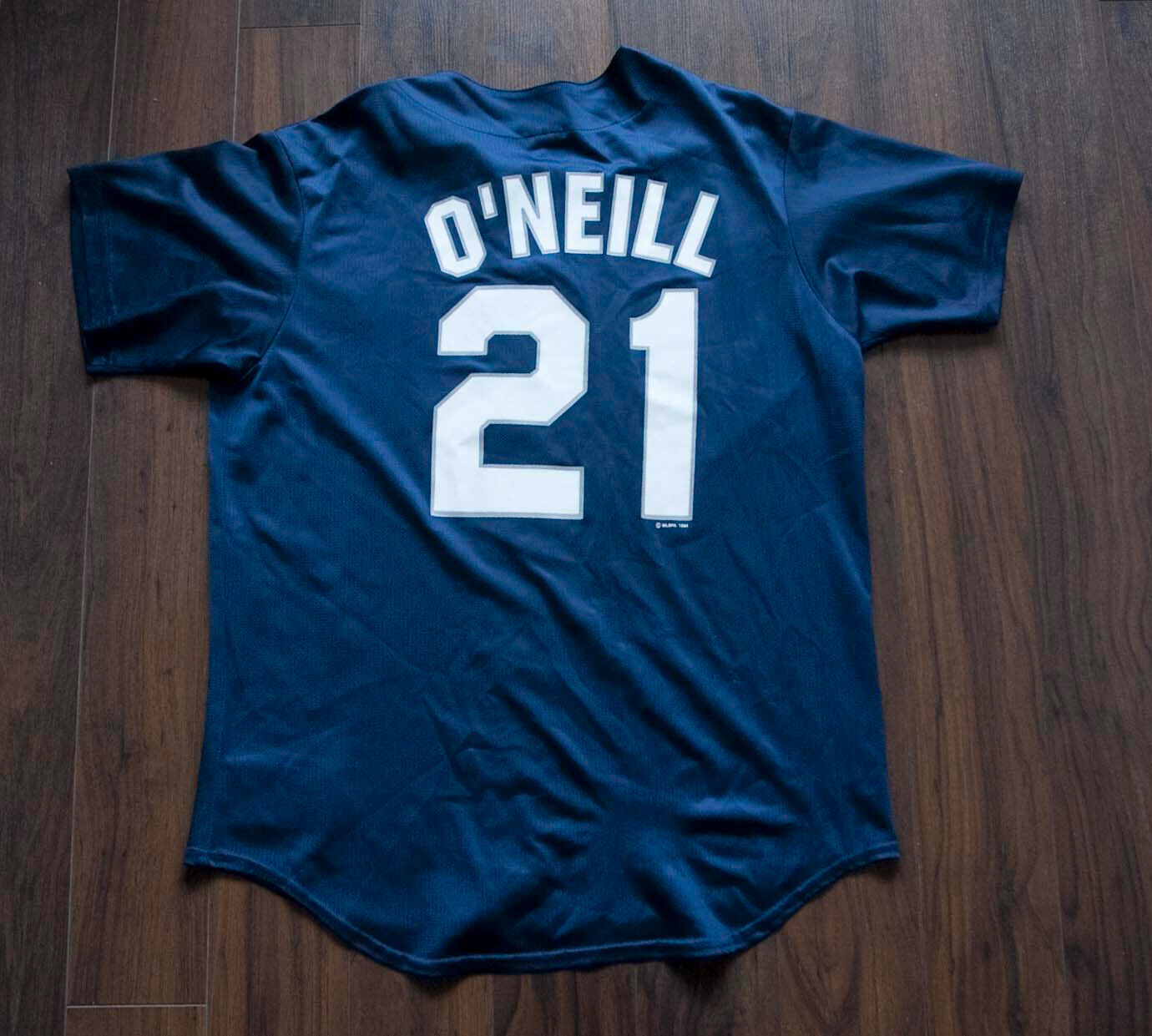 Paul O'neill Jersey Yankees New York Majectic 1994 Vtg Made USA Size L *cg0524a8