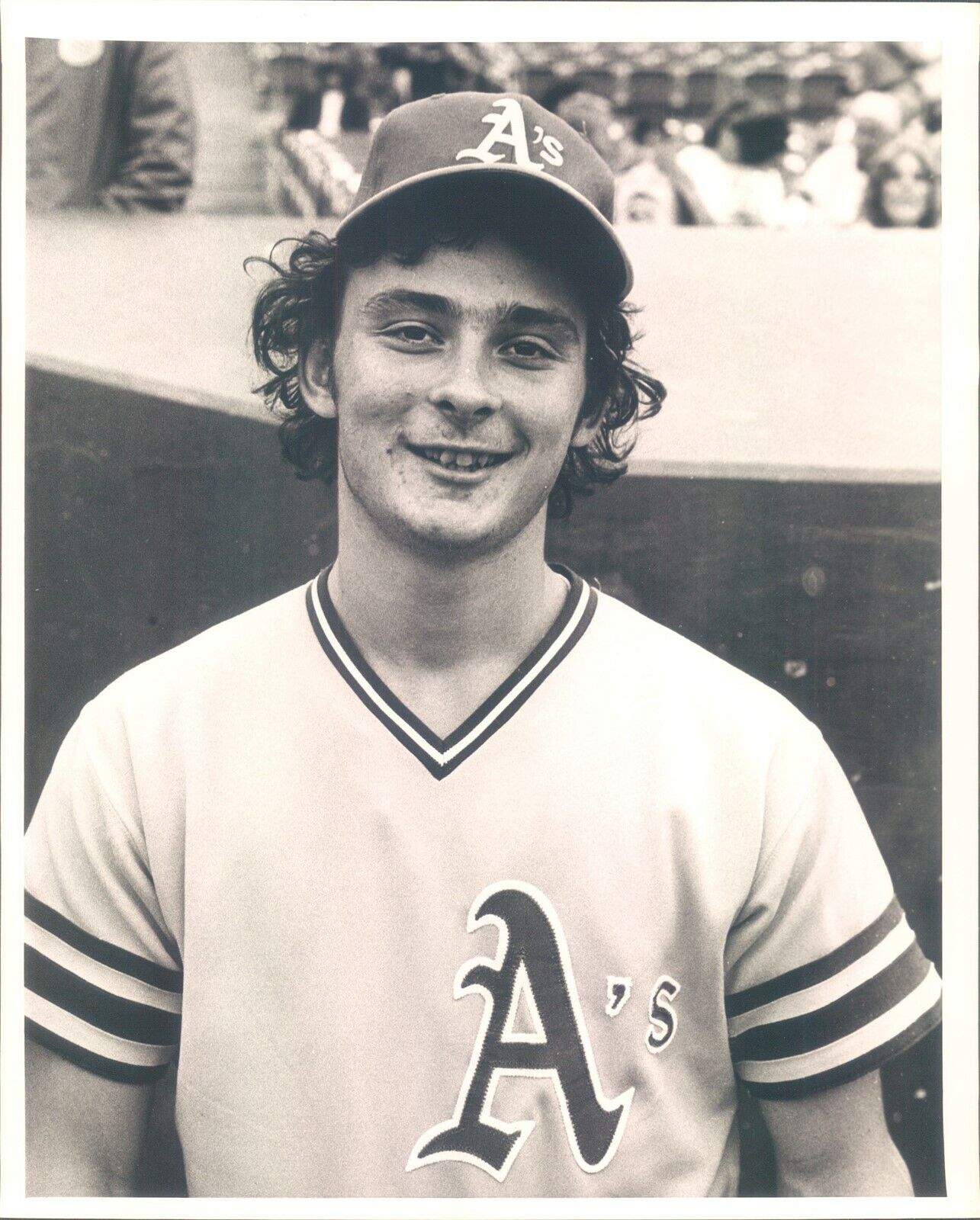 LG895 1978 Original Russ Reed Photo TIM CONROY Oakland A's MLB Baseball Pitcher