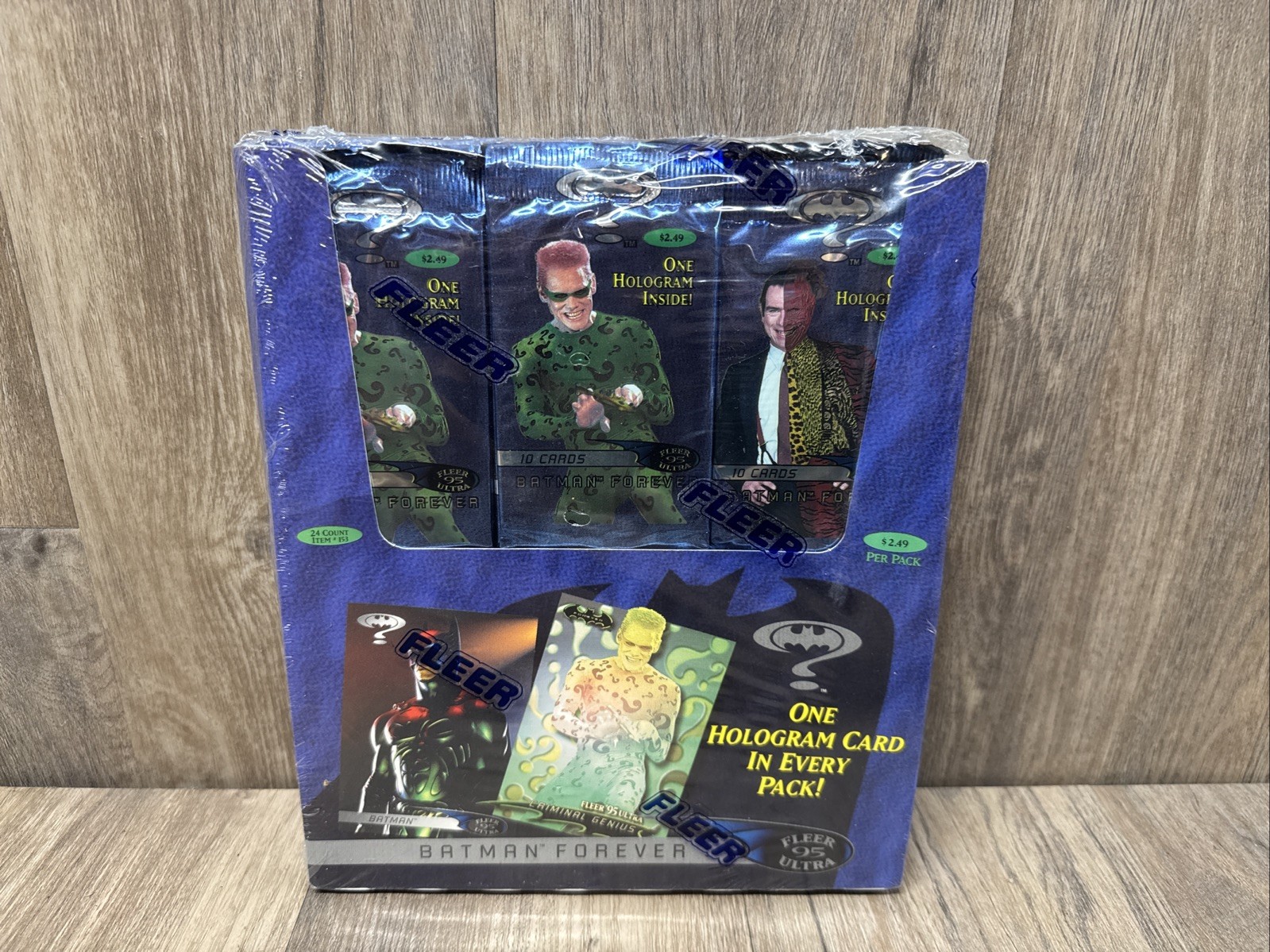 Vintage Fleer 95 Ultra Sealed Batman Forever Movie Cards Factory Sealed Vintage Fleer 95 Ultra Sealed Batman Forever Movie Cards Factory Sealed
