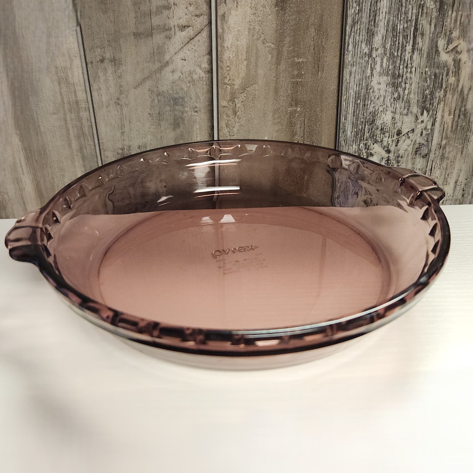 Vintage PYREX #229 Purple Cranberry / Amethyst Glass Pie Plate – 9.5\