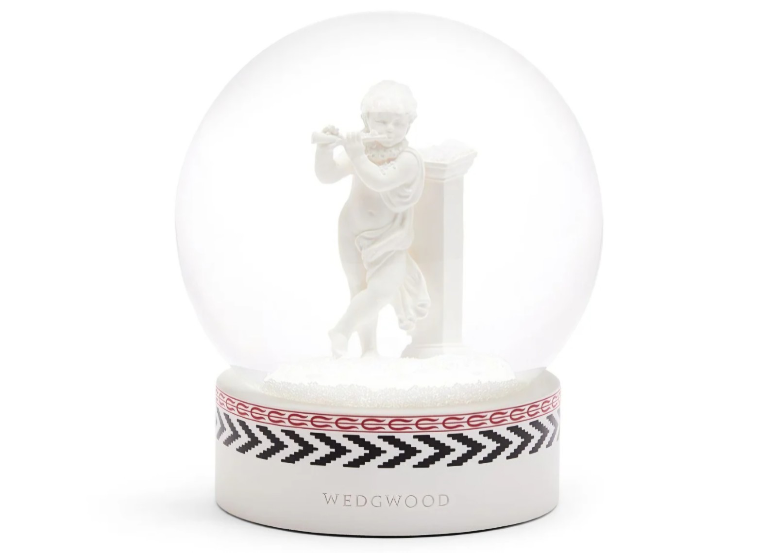 Wedgwood Christmas Cherub Snowglobe Wedgwood Christmas Cherub Snowglobe