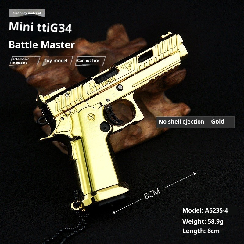 1:3 Mini T.T.I G.34 Alloy Pistol Model Detachable Toy Keychain 1:3 Mini T.T.I G.34 Alloy Pistol Model Detachable Toy Keychain