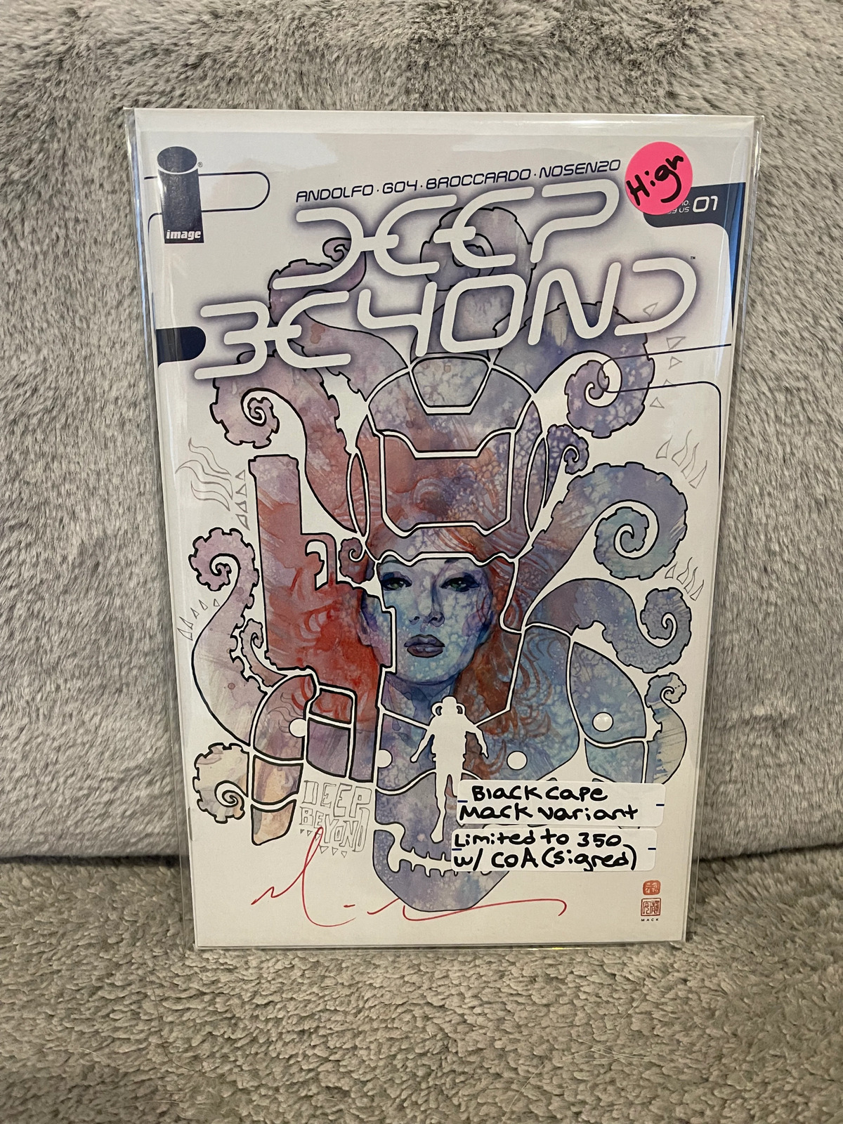 Deep Beyond 1 David Mack Signed Variant Limited to 350 w/ COA