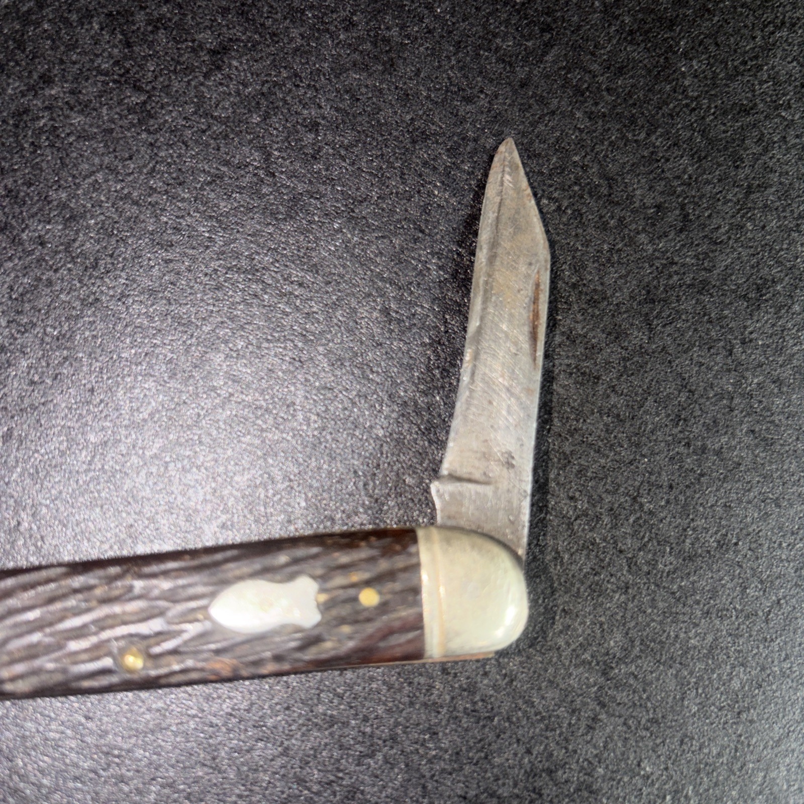 Vintage schrade walden 804 split-back whittler R284 Vintage schrade walden 804 split-back whittler R284
