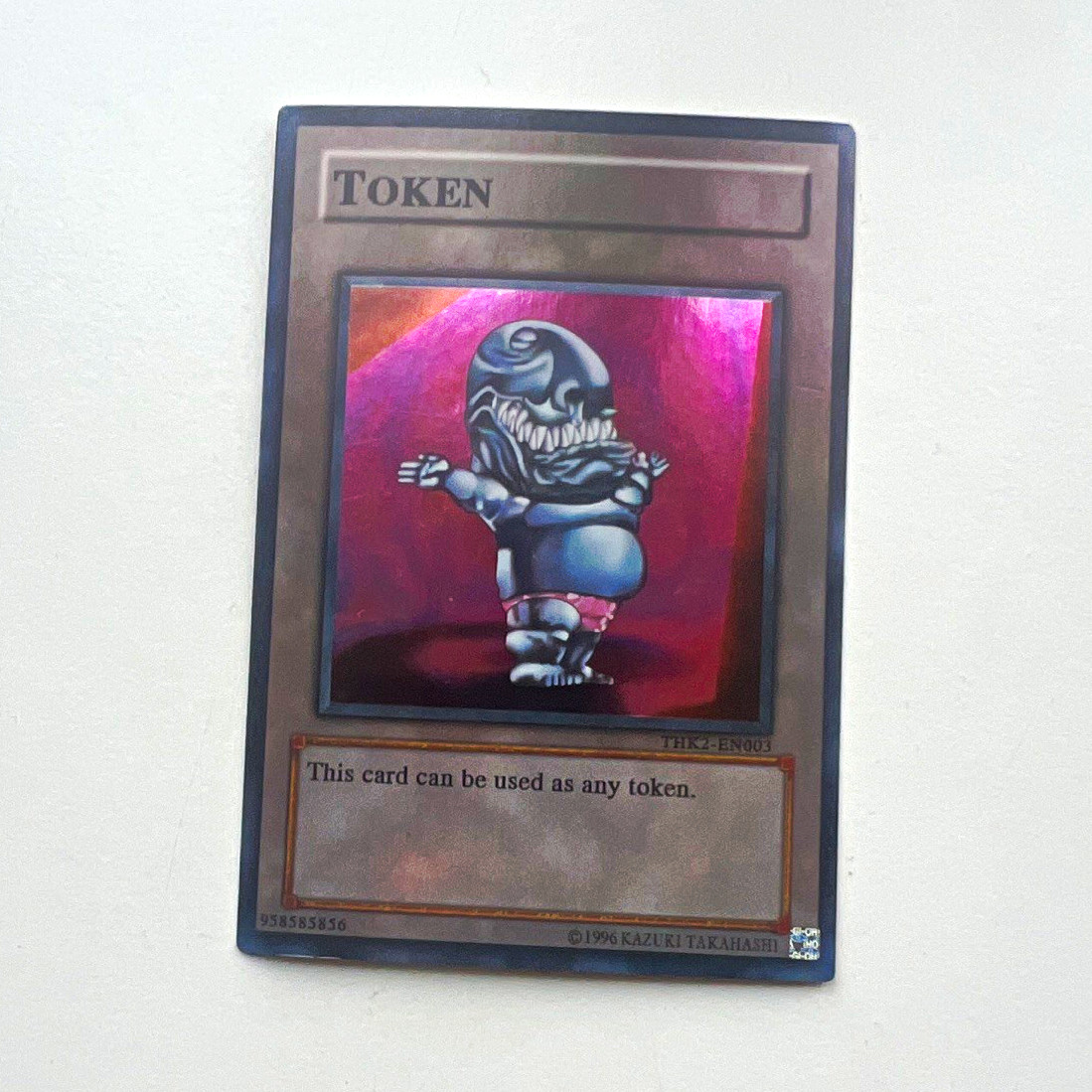Super rare Konami Yu-Gi-Oh TCG Token Card TKN2-EN003 Foil English Super rare Konami Yu-Gi-Oh TCG Token Card TKN2-EN003 Foil English
