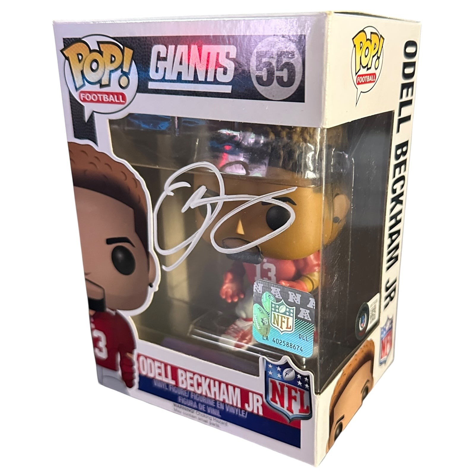 Odell Beckham Jr. Autographed Funko Pop - Beckett Odell Beckham Jr. Autographed Funko Pop - Beckett