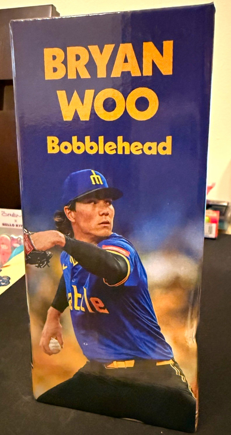 2026 Bryan Woo Bobblehead Seattle Mariners 2026 Bryan Woo Bobblehead Seattle Mariners