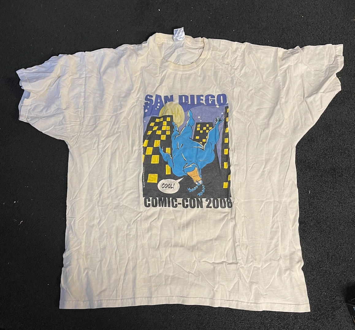 Rare Vintage 2008 The Tick Comic-Con T-Shirt Size XL Rare Vintage 2008 The Tick Comic-Con T-Shirt Size XL