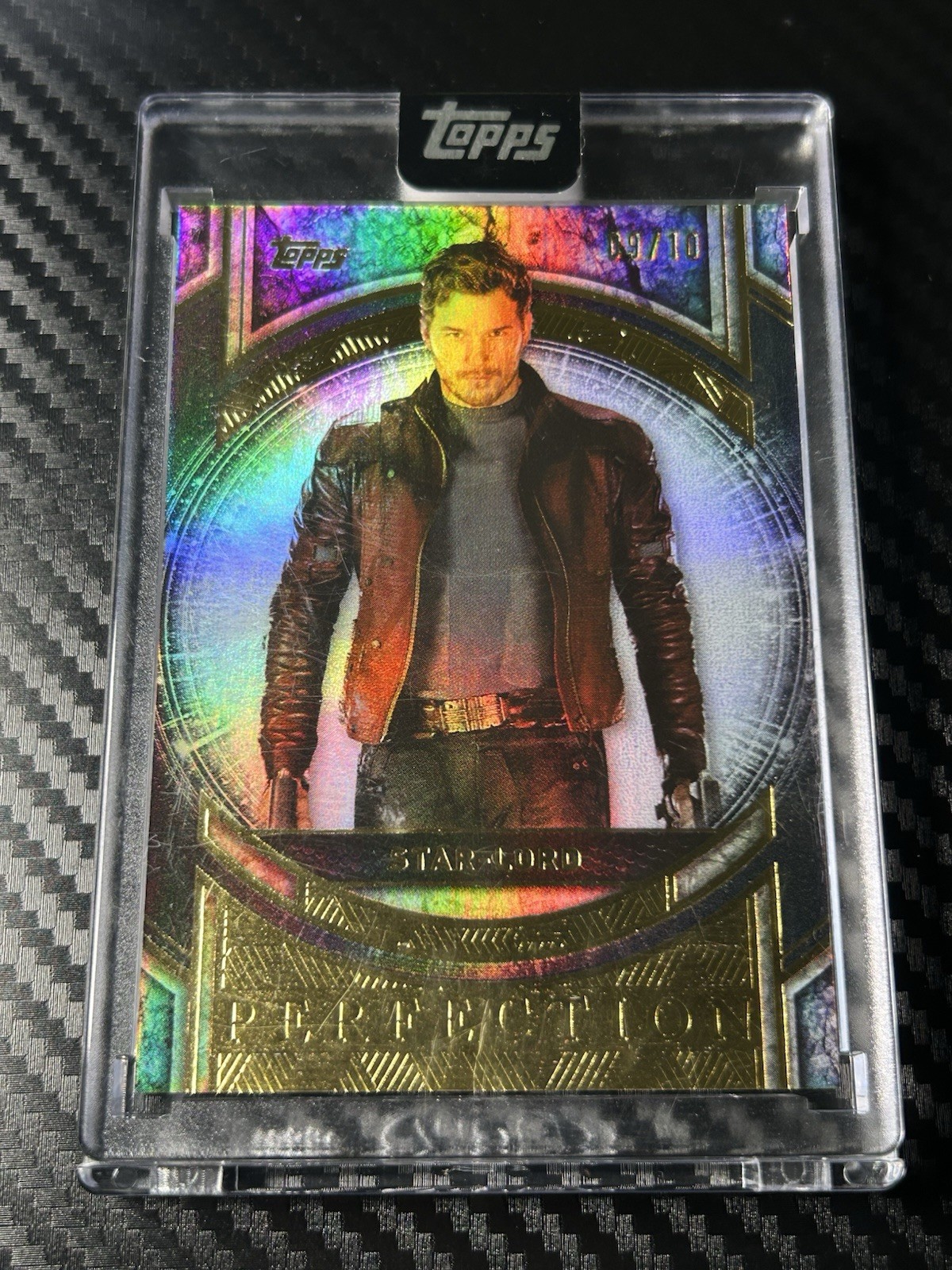 2025 Topps Marvel The Collector Star Lord Perfections /10 2025 Topps Marvel The Collector Star Lord Perfections /10
