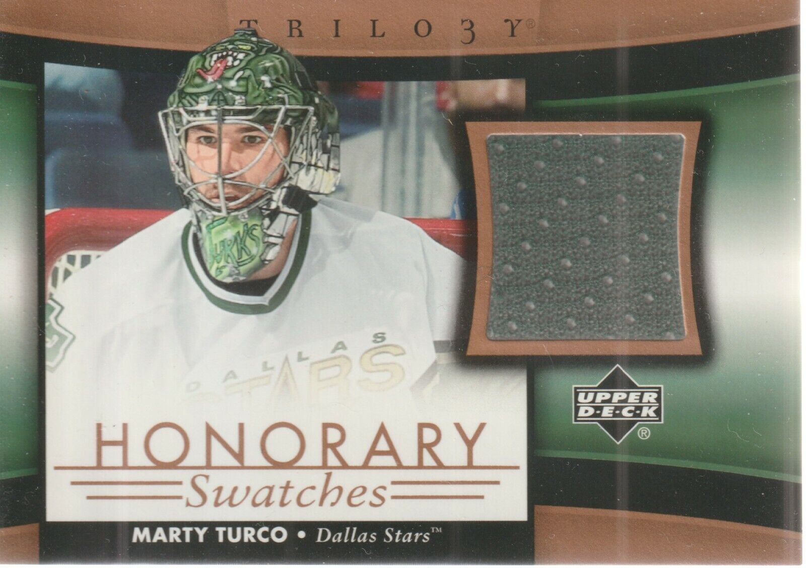 2005-06 UD Trilogy Honorary Swatches HS-MT Turco