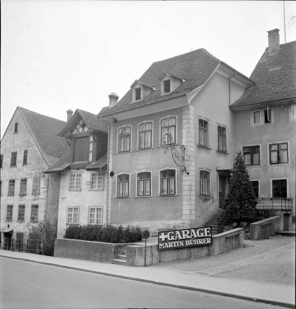 Frauenfeld, 1949 Frauenfeld, 1949 Old Historic Photo Frauenfeld, 1949 Frauenfeld, 1949 Old Historic Photo