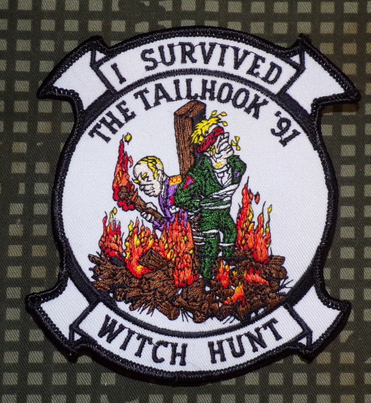 US Naval Aviation I Survived The Tailhook '91 Witch Hunt Unofficial Patch US Naval Aviation I Survived The Tailhook '91 Witch Hunt Unofficial Patch