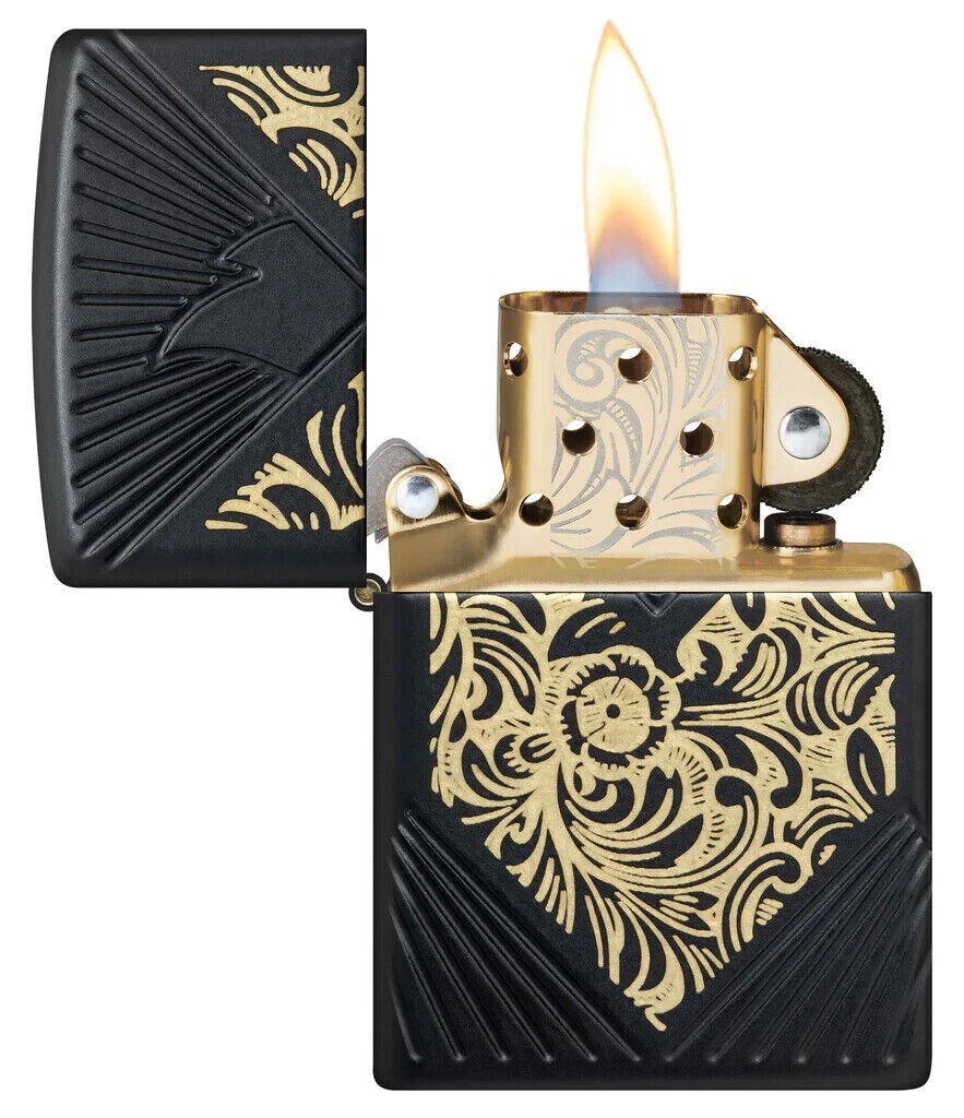 Zippo 46026, 2024 Collectible of the Year-50 Years of Venetian, 5000 Numbered Zippo 46026, 2024 Collectible of the Year-50 Years of Venetian, 5000 Numbered