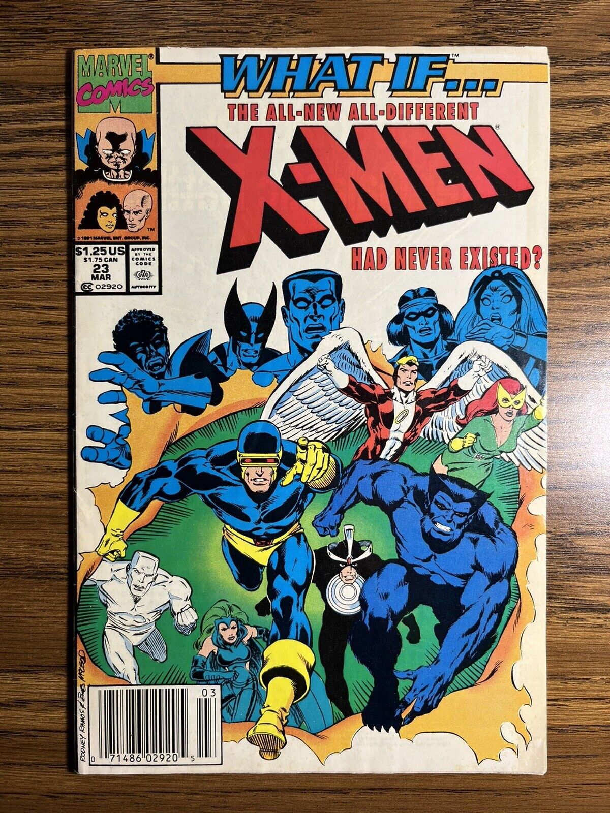 WHAT IF 23 THE ALL-NEW ALL-DIFFERENT X-MEN HAD NEVER EXISTED MARVEL COMICS 1991
