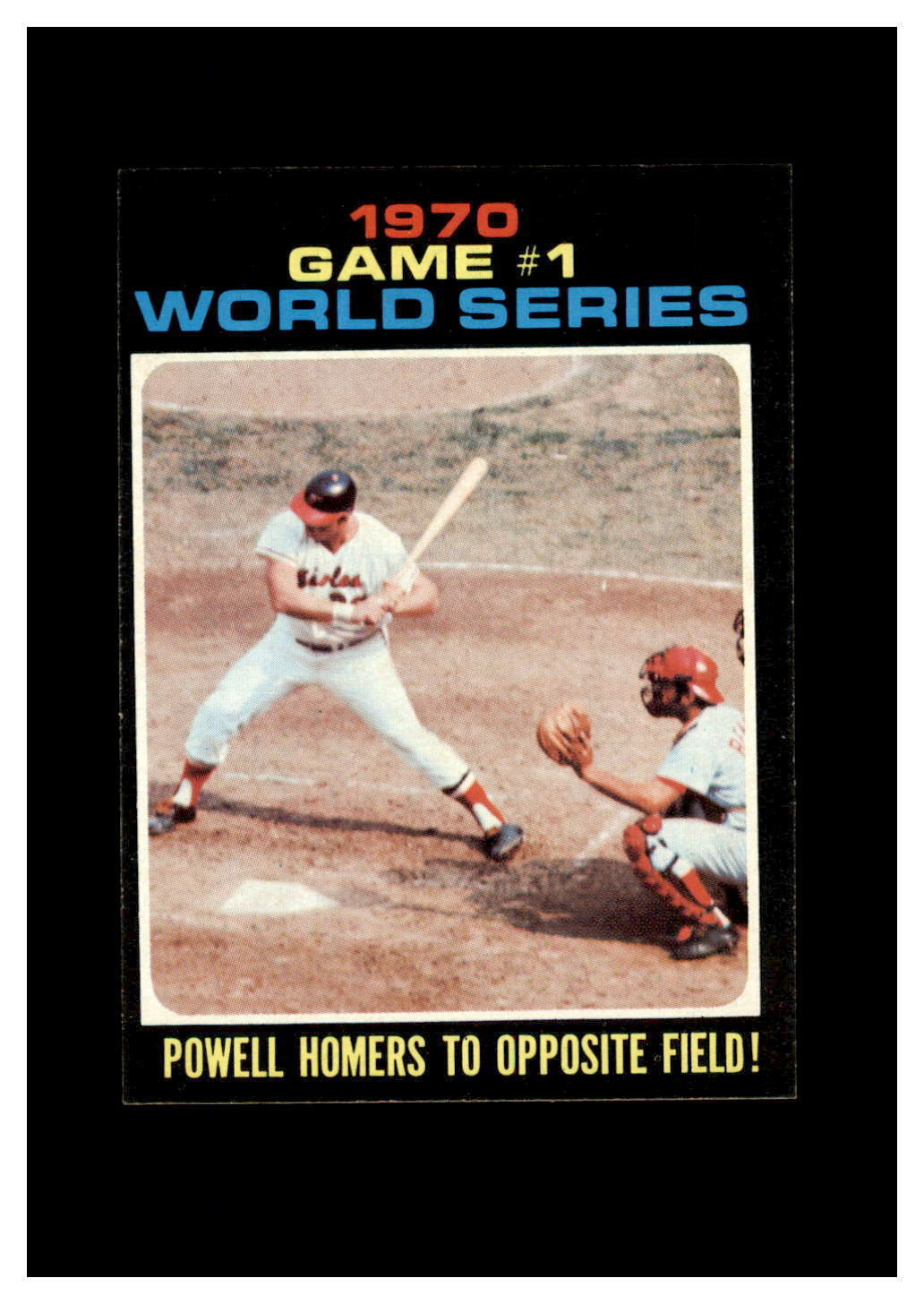 1971 Topps Set Break #327 World Series Game 1 NR-MINT *GMCARDS*