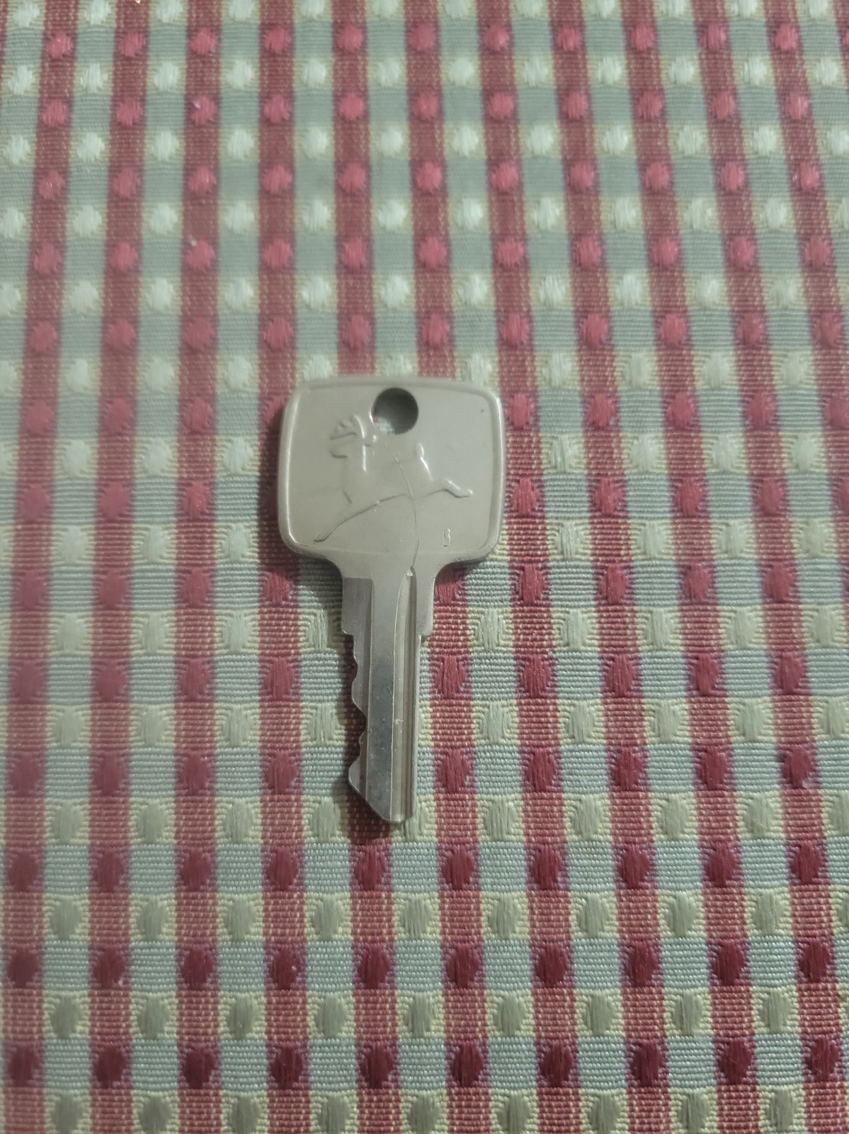 NOS Vintage John Deere Mower Tractor Running Deer Logo Key Collectible Replacmnt NOS Vintage John Deere Mower Tractor Running Deer Logo Key Collectible Replacmnt