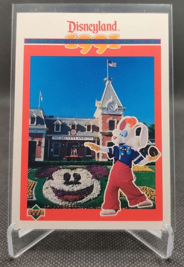 1991 Upper Deck Disneyland Preview Series #4 Mickey Planter Disney trading card