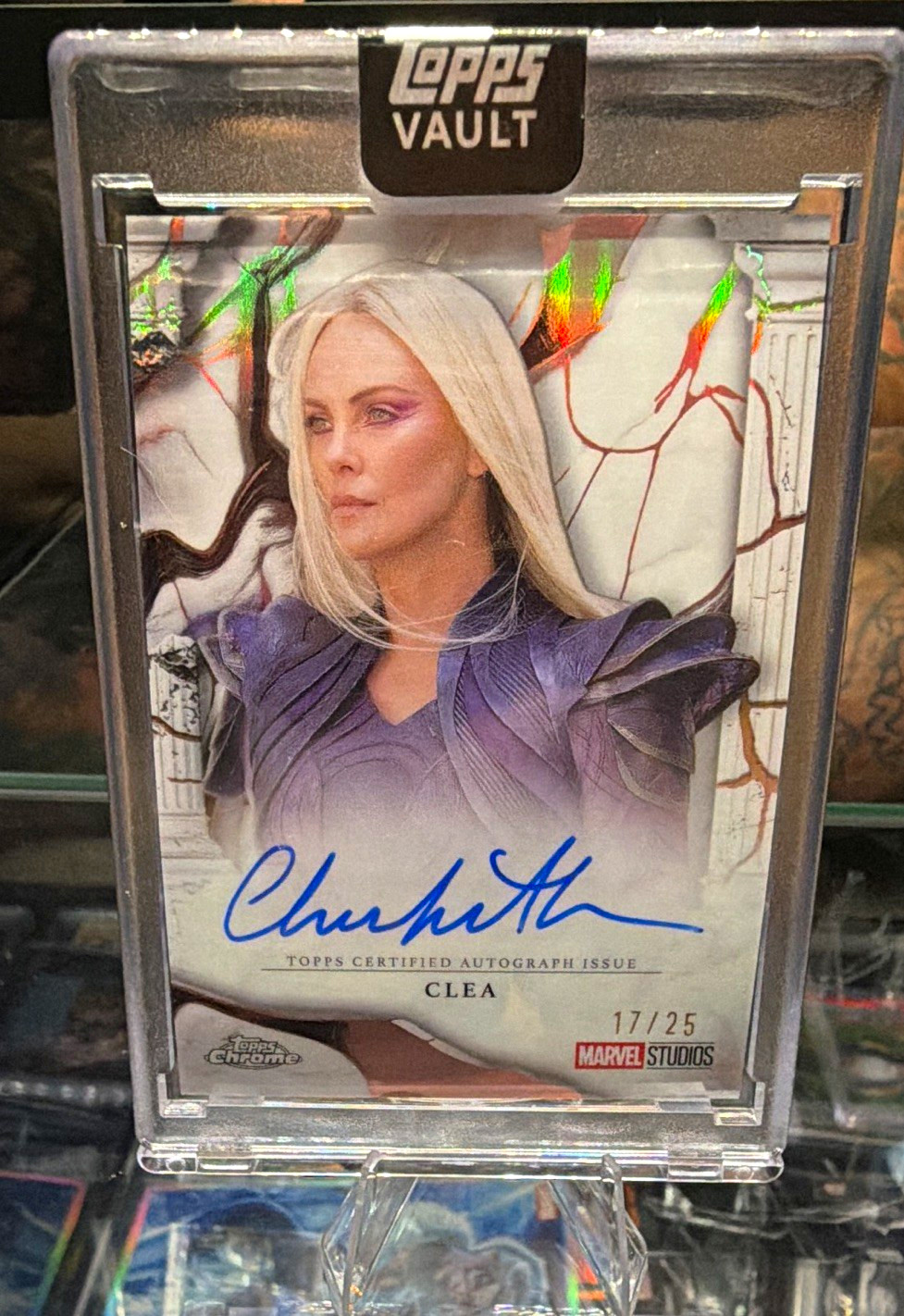 Topps 2026 Marvel Vault Doctor Strange Immortal Autographs Clea IA-CHT 17/25 Topps 2026 Marvel Vault Doctor Strange Immortal Autographs Clea IA-CHT 17/25