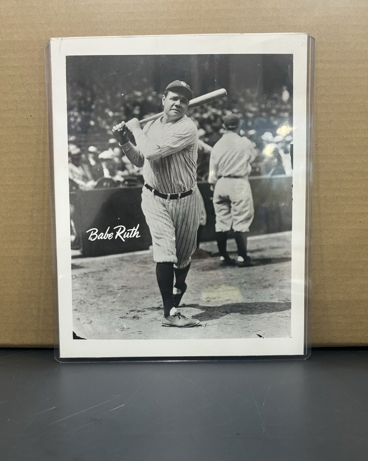 Babe Ruth - New York Yankees - 8 x 10 Photo Toploaded