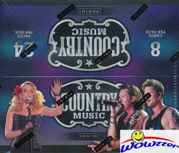 2015 Panini Country Music MASSIVE Factory Sealed 24 Pack Retail Box-192 Cards