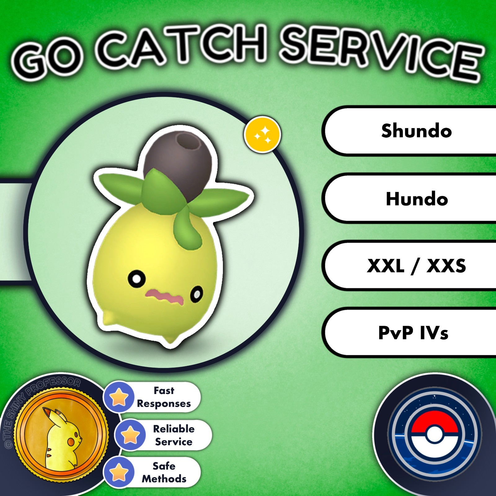 Pokémon GO Catch || Smoliv || XXL, XXS, PVP, Hundo, Shundo Available ✨ Pokémon GO Catch || Smoliv || XXL, XXS, PVP, Hundo, Shundo Available ✨