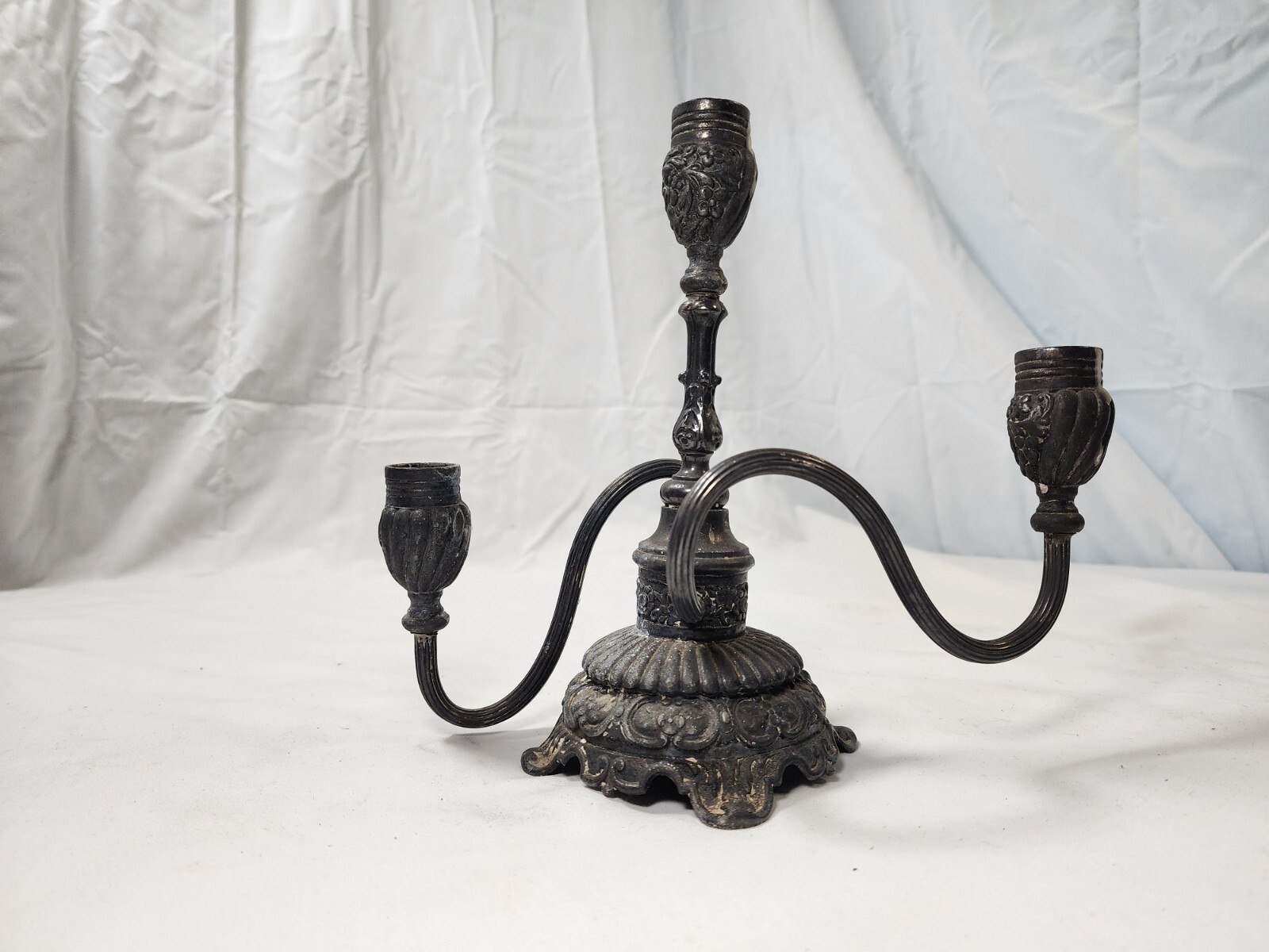 Victorian Goth Candle Holder - 9\ Victorian Goth Candle Holder - 9\