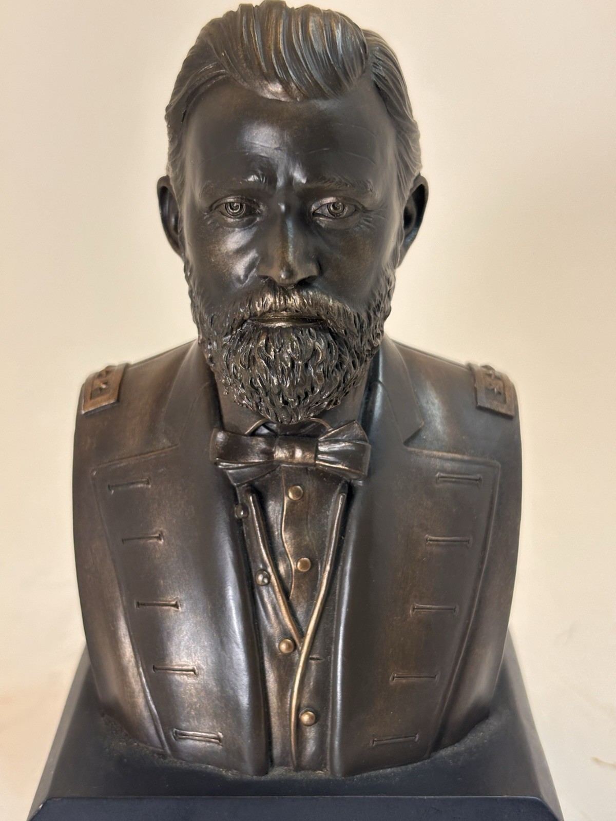 Design Masters Ulysses S. Grant 6 in Bronze Bust Figurine Historical Figure 2006 Design Masters Ulysses S. Grant 6 in Bronze Bust Figurine Historical Figure 2006