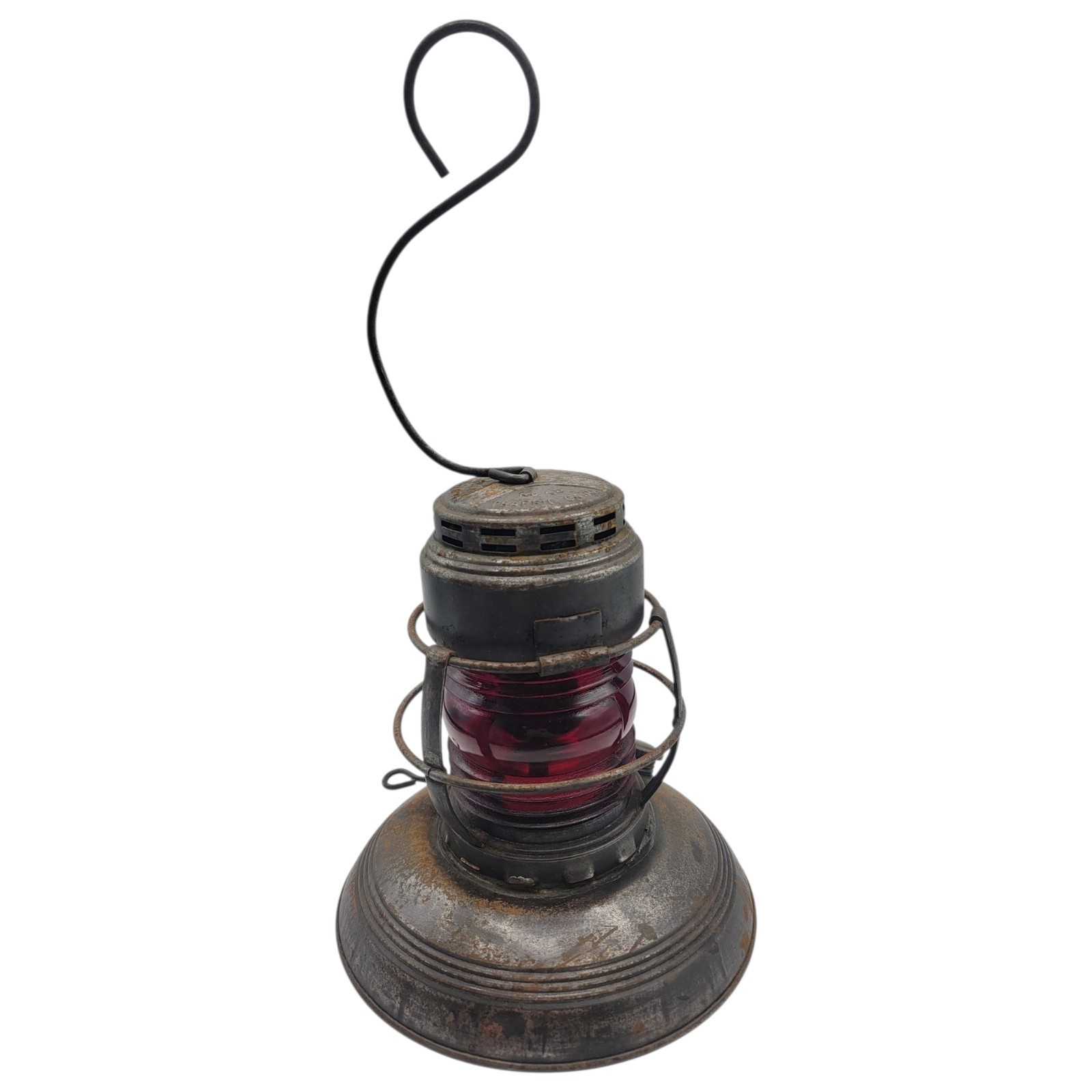Vintage Embury No. 40 New York Traffic Gard Lantern Light Kerosene Antique