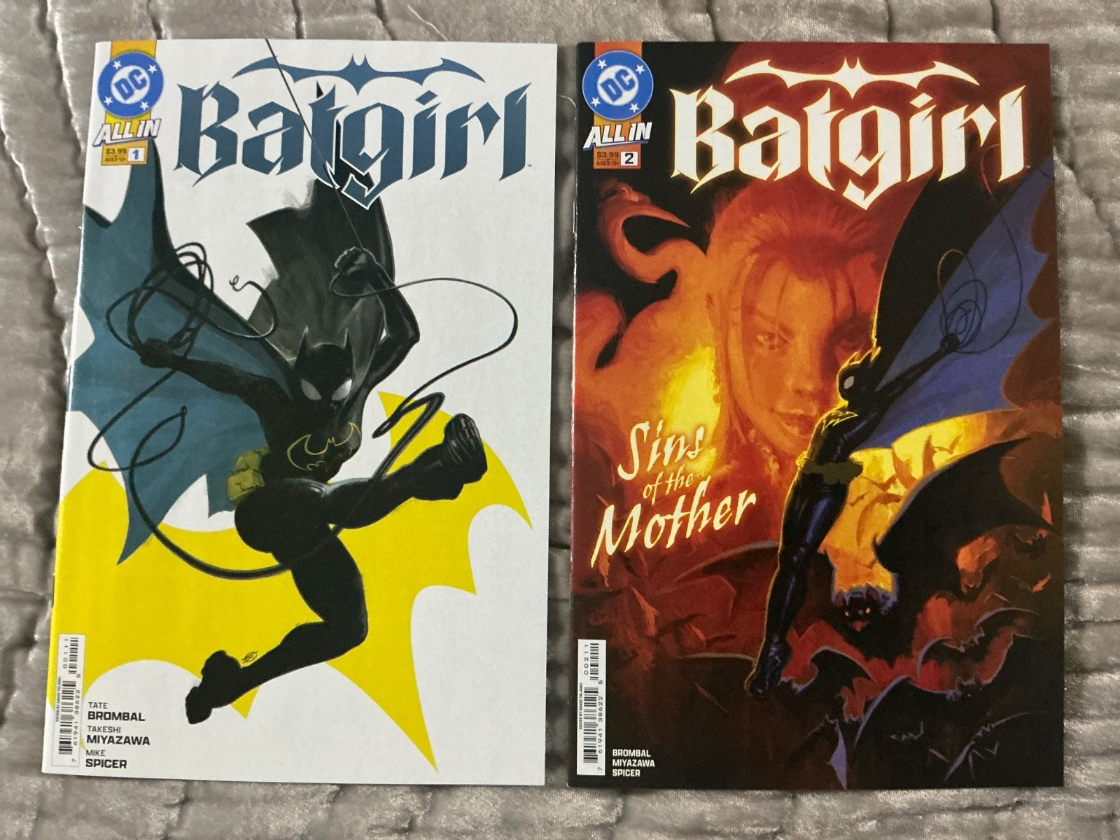 ALL IN BATGIRL 1,2 NM LOT DAVID TALASKI DC COMICS 2025 ALL IN BATGIRL 1,2 NM LOT DAVID TALASKI DC COMICS 2025
