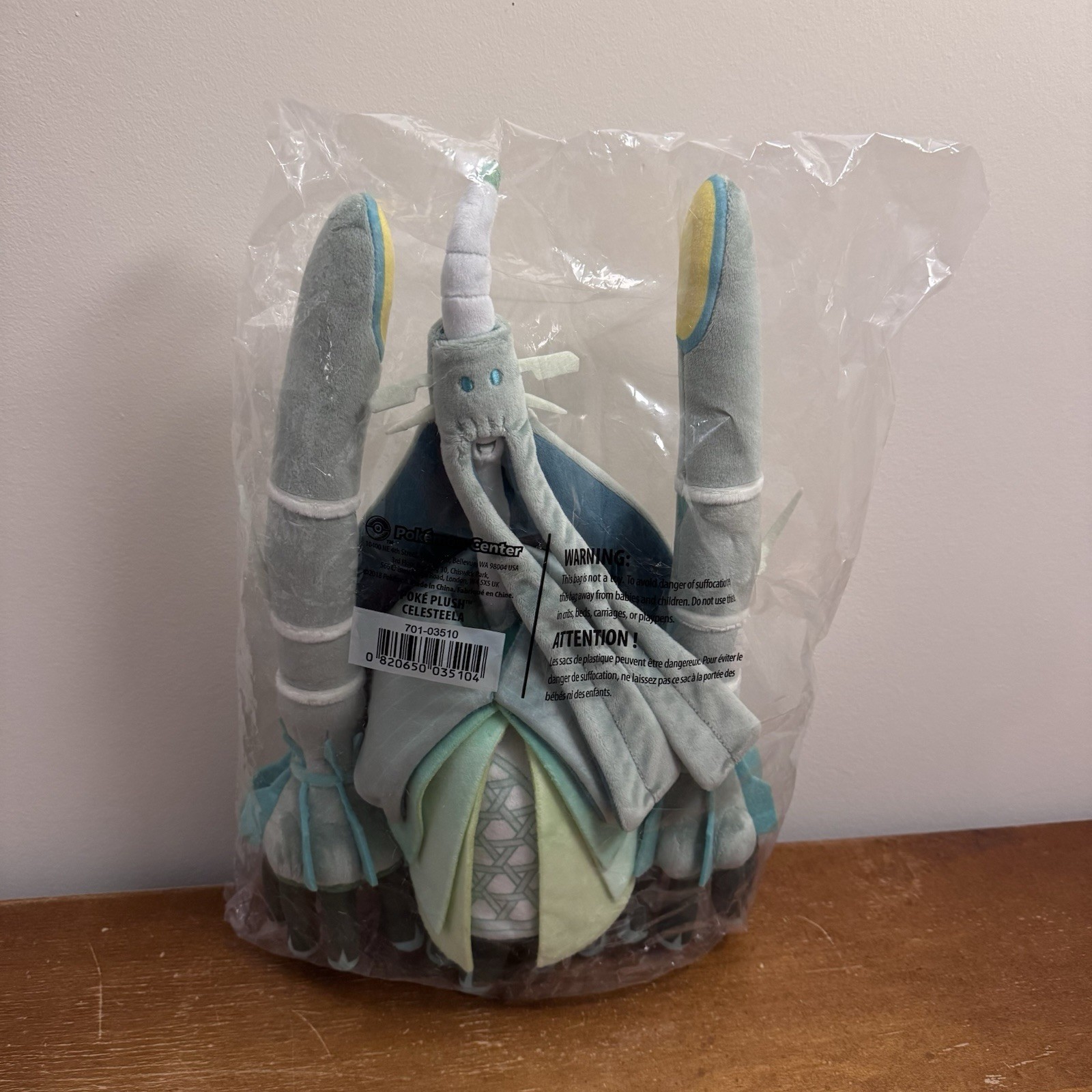 Pokemon Center CELESTEELA Plush Rare 18 Inch Collectible 2018 w/ Tags Pokemon Center CELESTEELA Plush Rare 18 Inch Collectible 2018 w/ Tags