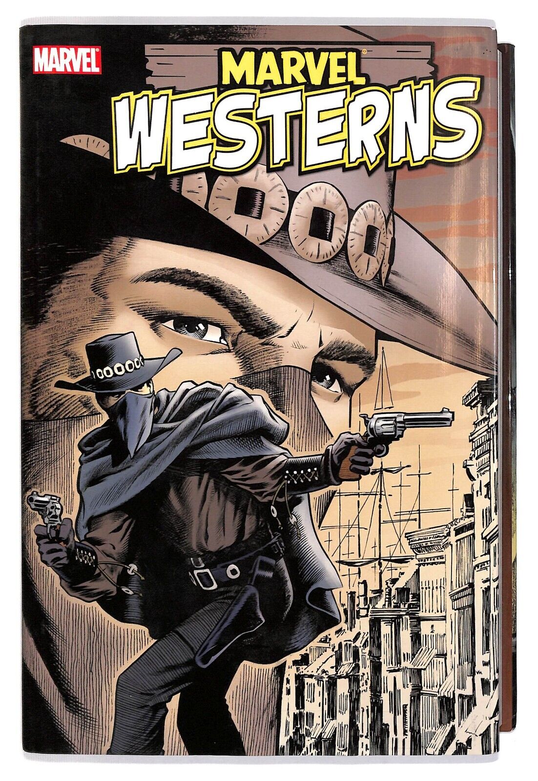 Marvel Westerns HCDJ Graphic Hardback Hard Cover
