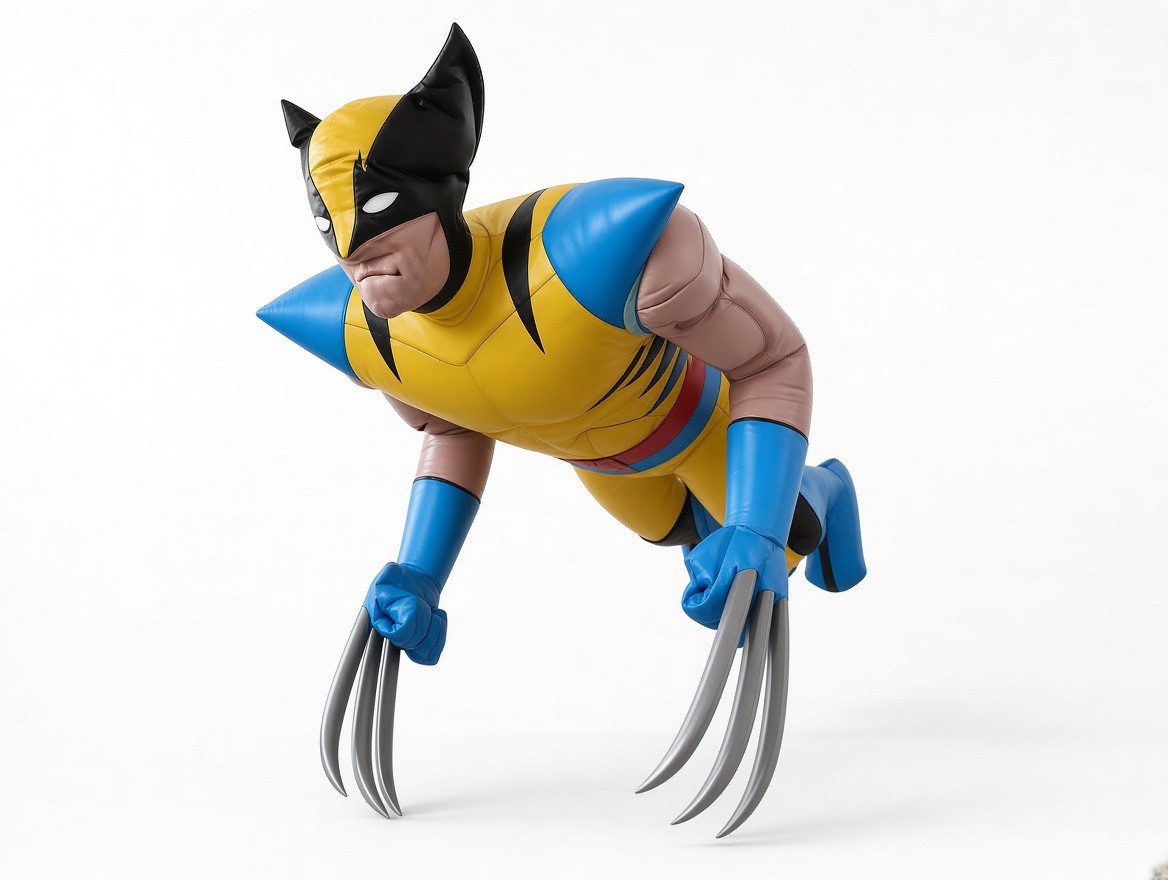 Rare 1994 Marvel X-Men Wolverine 5-Foot Inflatable Store Display