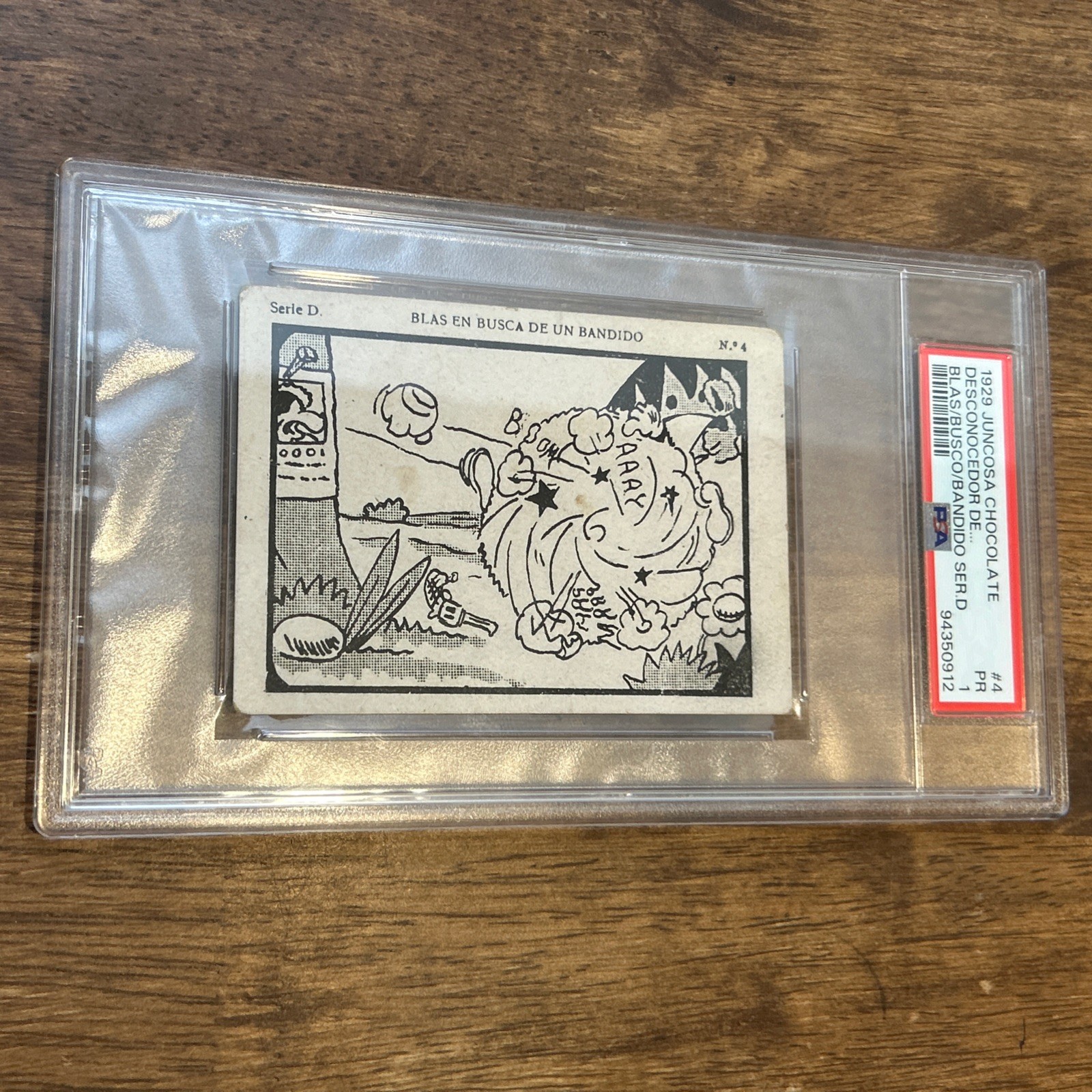 1929/30 Juncosa OSWALD the Lucky Rabbit - Rookie Set Break - Psa 1 #4 1929/30 Juncosa OSWALD the Lucky Rabbit - Rookie Set Break - Psa 1 #4