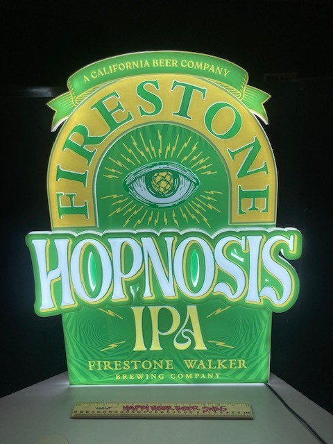 🌟NIB Firestone Walker Brewing Hopnosis IPA Led Neon Beer Bar Sign Light