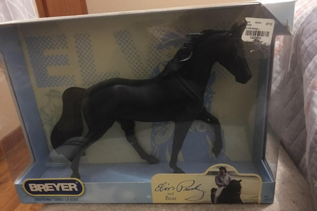NIB Breyer Elvis Presley Bear Horse Figure Traditional Series 2011 NIB Breyer Elvis Presley Bear Horse Figure Traditional Series 2011