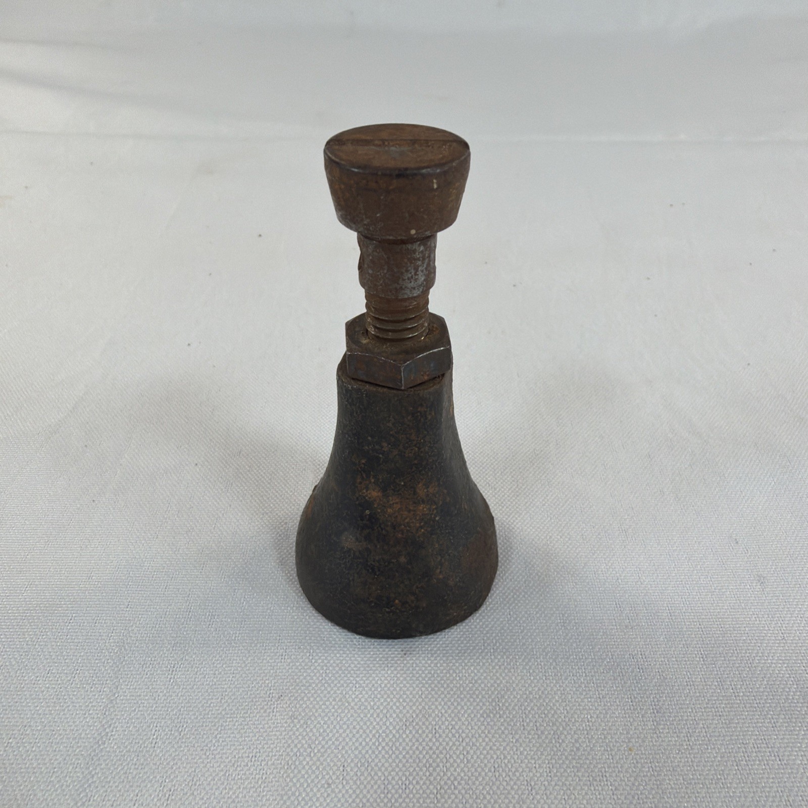 Vintage Antique Machinist Small Leveling Screw Bottle Jack Vintage Antique Machinist Small Leveling Screw Bottle Jack