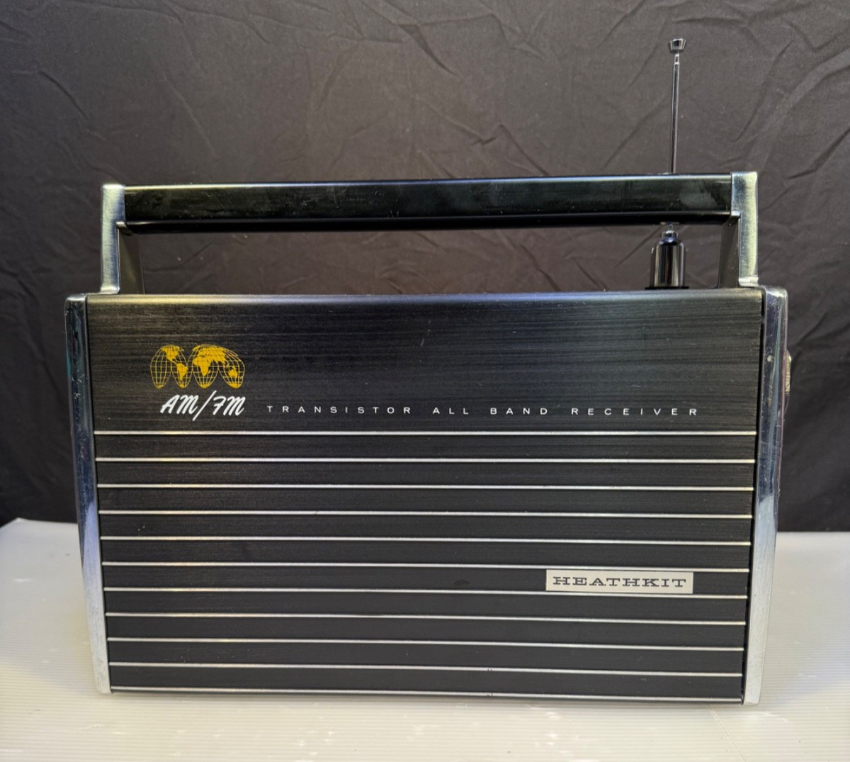 VINTAGE RARE Heathkit GR-43 10 Band AM/FM/SW 16 Transistor Portable WORKS VINTAGE RARE Heathkit GR-43 10 Band AM/FM/SW 16 Transistor Portable WORKS