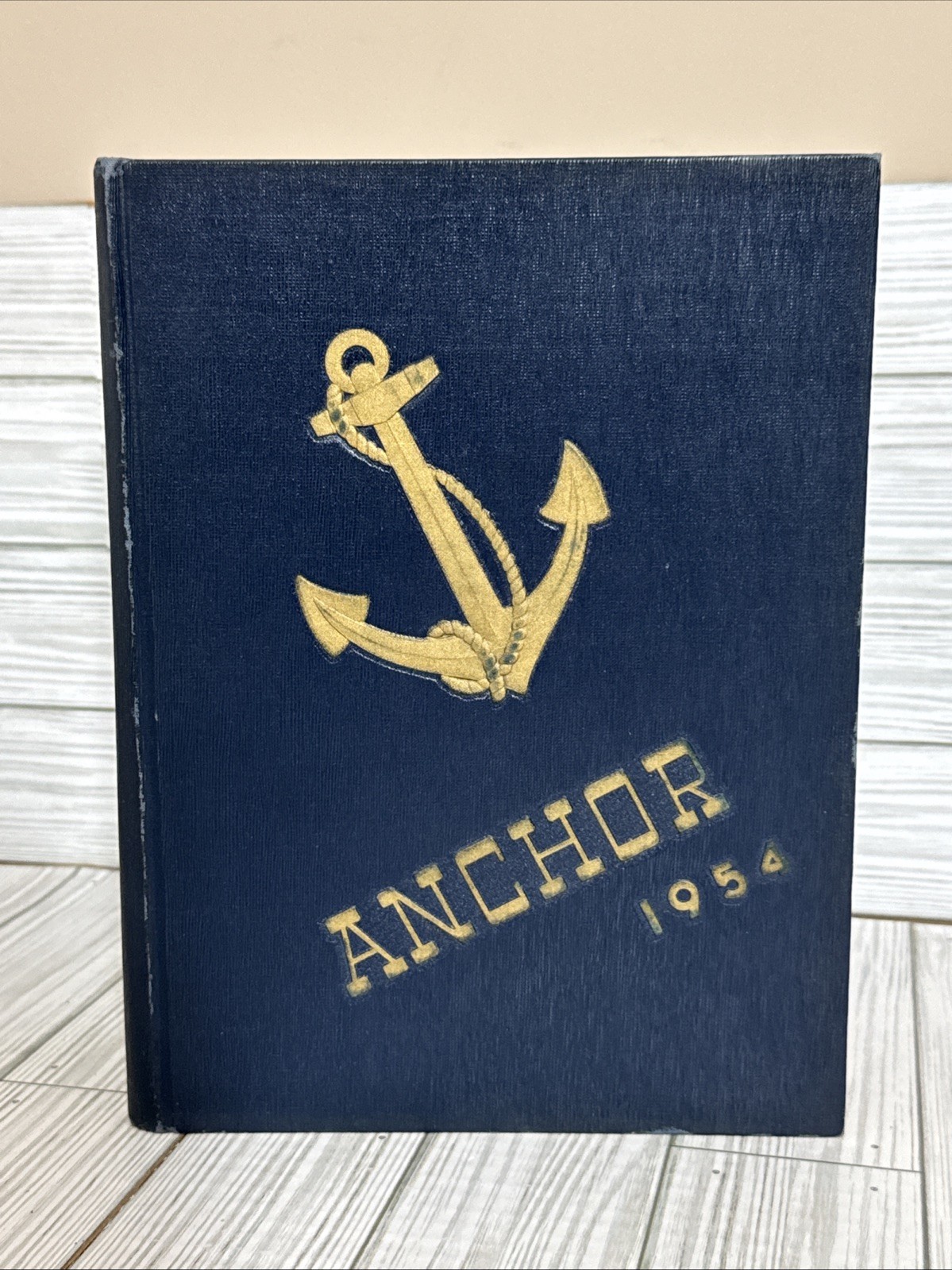 1954 Newport News High School Yearbook The Anchor Virginia with Advertising